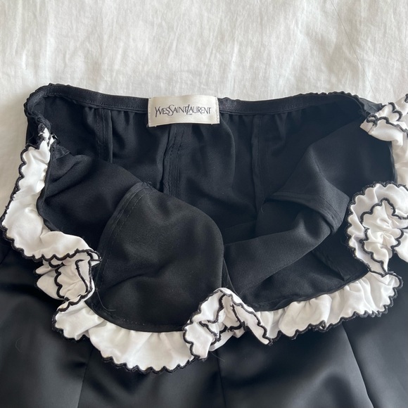 Yves Saint Laurent 1980s silk midi dress similar Madison Beer Sororité vintage - Picture 5 of 11